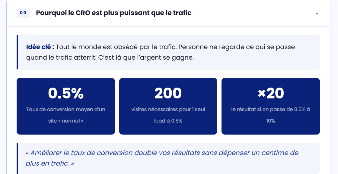CRO: découvrez comment transformer votre trafic en clients. Psychologie utilisateur, optimisation UX, tests A/B et stratégies concrètes pour augmenter votre taux de conversion et maximiser vos résultats sans plus de trafic.